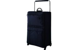 IT World's Lightest Large 2 Wheel Suitcase - Charcoal